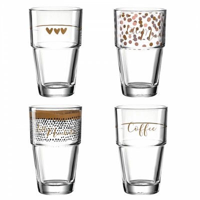 Leonardo Latte Macchiato Becher 410ml | Motivauswahl
