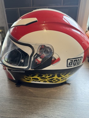 AGV K3-SV Marco Simoncelli Motorcycle Helmet K3SV K3 SV medium - Picture 2 of 7