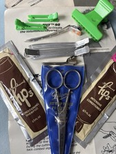 *Vintage hair DianeScissors trial shampoo trail conditioner metal hairclips 