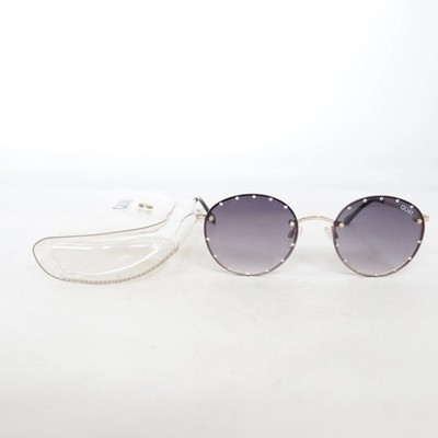 Quay, Sonnenbrille, Rund, Schwarz, Damen #yc9