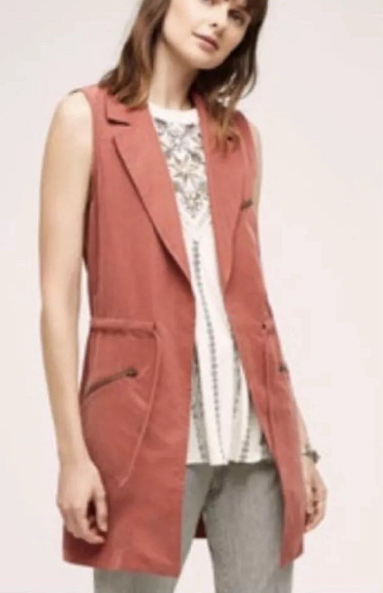 Anthropologie Old Town Vest by Elevenses Size M View 3