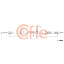 1x ORIGINAL® Cofle Seilzug, Feststellbremse Links für Ford TRANSIT V363 Kasten