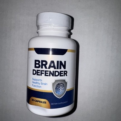 Brain Defender Healthy Brain Supplement 30 capsules exp: 10/27