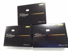 Titleist Pro V1 Golf Balls 2025 3 Dozen Yellow NEW 2590