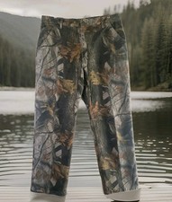 Carhartt Camo Pants 40x34 RealTree Carpenter Dungaree B158 CMO