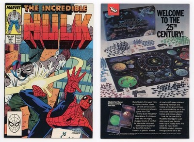 Incredible Hulk #349 (NM- 9.2) Spider-Man Doctor Doom Joe Mr Fixit 1988 Marvel