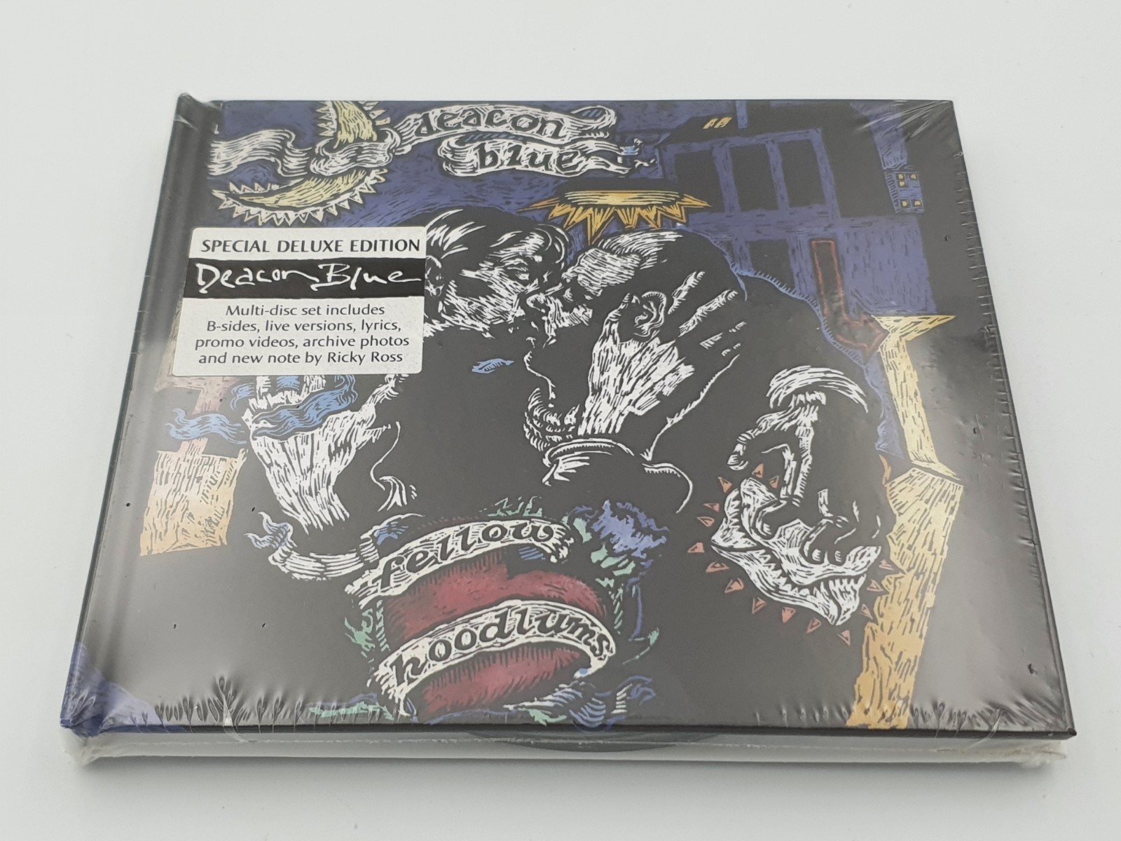New & Sealed Deacon Blue - Fellow Hoodlums Deluxe 2 Cd & Dvd Edition Edsel