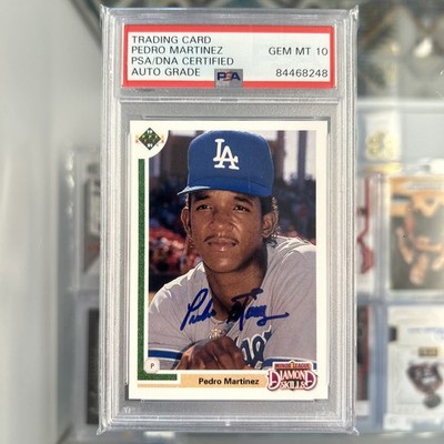 1991 Upper Deck Final Edition - Pedro Martinez #2F (RC) PSA DNA CERT 10 auto