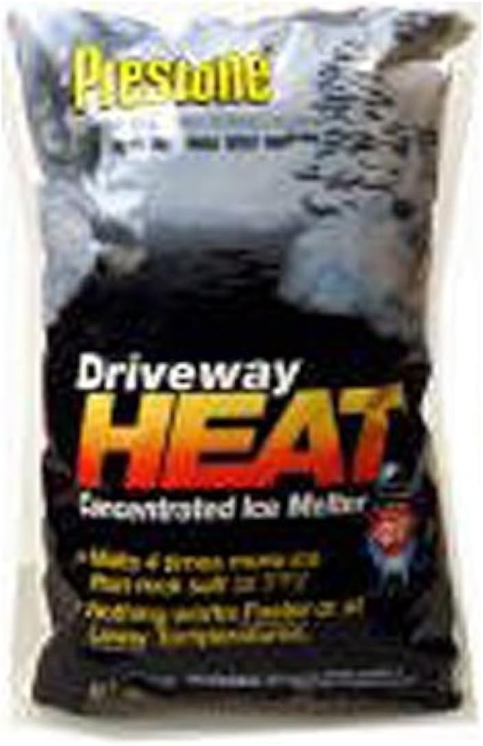 Ice Melter Heat Concentrated for Driveway Walk 20 lb Bag