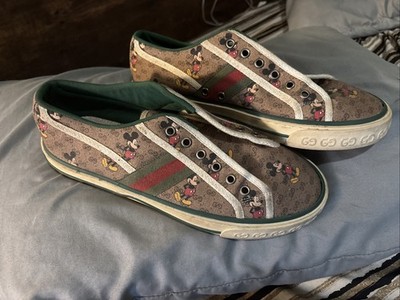 Gucci DisneyMickey Mouse Tennis Shoes