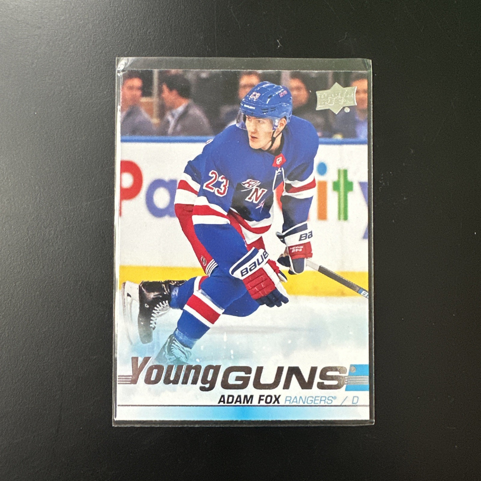 2019-20 Upper Deck - Young Guns Adam Fox #228 (RC)