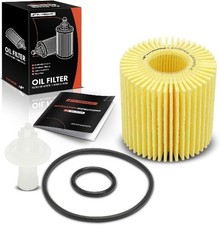 10K Miles Protection Cartridge Engine Oil Filter Compatible with Camry, Tacoma,