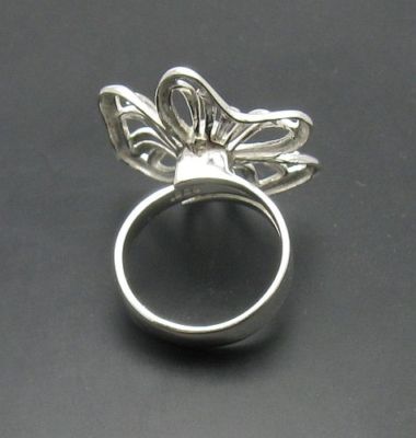 Echte Sterling Silber Ring Solide Punziert 925 Handgefertigt