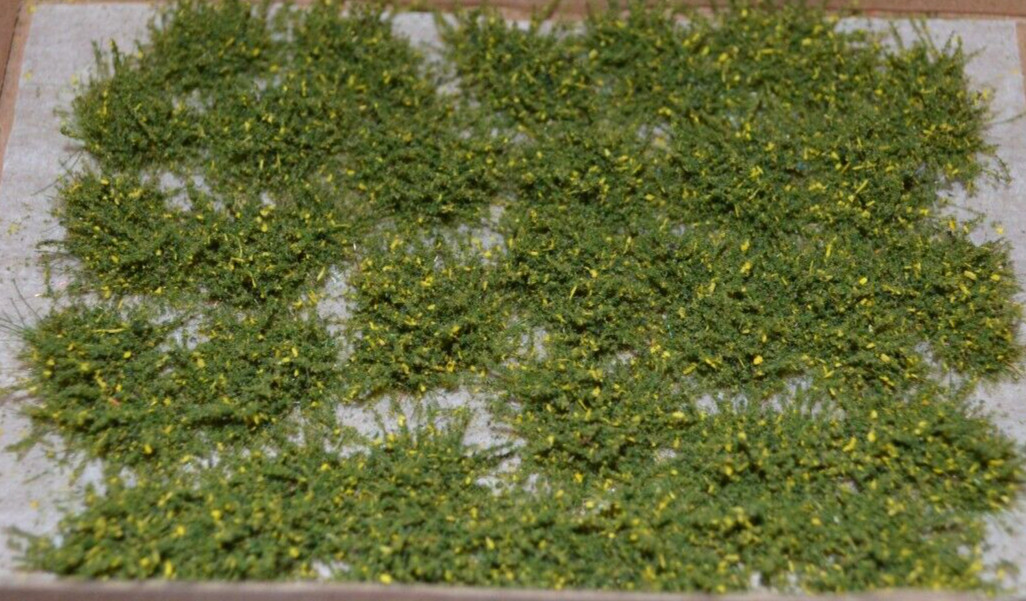Model Gorse bushes Self Adhesive - basing scenery miniatures wargames railway
