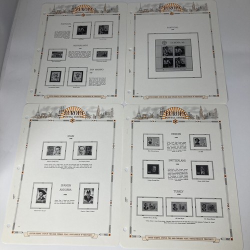 White Ace Historical Stamp Album Pages Supplement EU-23 1980 Washington Press - Picture 4 of 12
