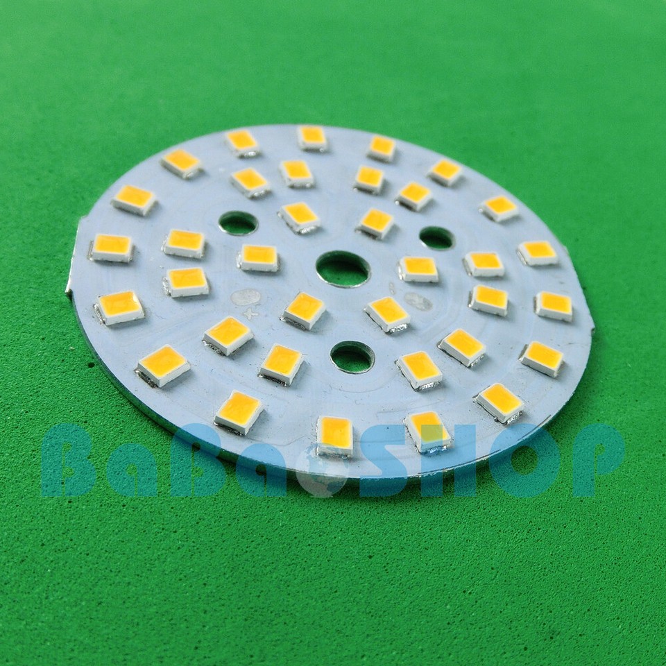 7W Cold 6000K / Warm 3000K White 2835 SMD LED Light Lamp Bulb +Aluminum ...