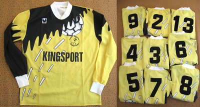 Lot De 9 Maillots Vintage Uhlsport – 90’s – Made In Germany – Tailles M Et XL
