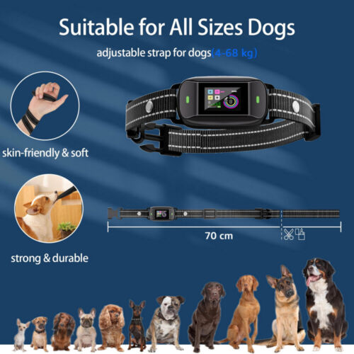 Anti Bell Halsband Hunde Erziehungshalsband Anti Bark Collar Gerät für Hunde DE - Bild 7 von 22