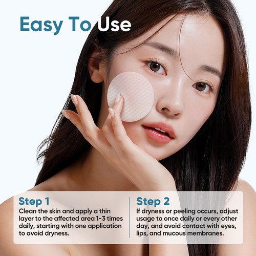 Korean Skincare Anti-Aging & Glycolic Acid Exfoliating Facial Pads With 10% G... - Picture 7 of 9