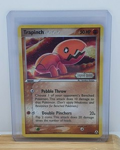Trapinch Stamped Holo Shiny Pokemon Tcg Card Ex Legend Maker 67 92 Light Play Ebay
