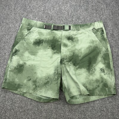 REI Co Op Shorts Mens Extra Large Green Camouflage Sahara Amphib