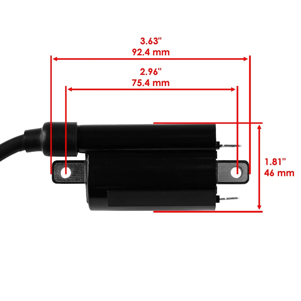 Bobina de encendido para Yamaha Route 66 XV250 1988 1989 1990 Foto 2 de 4