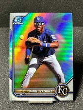 2022 Bowman Draft Chrome  DANIEL VAZQUEZ  Refractor  #BDC-74  FREE SHIPPING