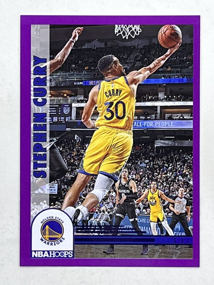 Stephen Curry 2022-23 Panini NBA Hoops Tribute Purple #294 Stephen Curry 2022-23 Panini NBA Hoops Tribute Purple #294