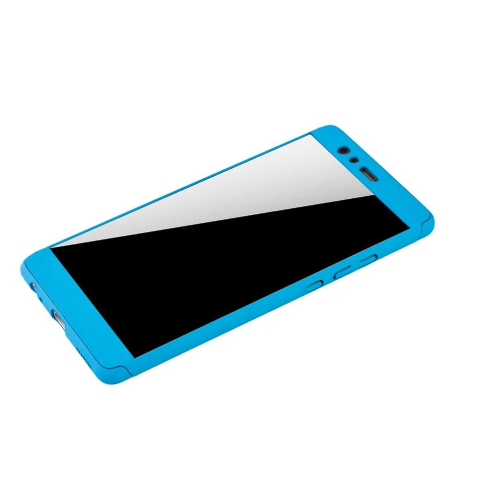 Téléphone Étui de Protection pour Huawei P9 Plus Couverture Complet Bumper Bleu - Photo 4/4
