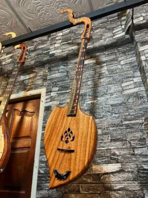Thai Isan Music Phin Mandolin Folk Phin Guitar, Laos Acoustic Instrument String