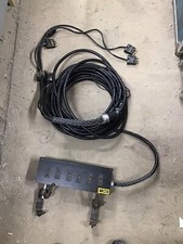 SSRC Inc 25  Lighting Stag Pin Female To Stage Pin Male 6 Channel Snake Cable