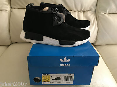 ADIDAS NMD RUNNER C1 CHUKKA BLACK SIZE UK 6 LIMITED EDITION