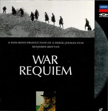Benjamin Britten War Requim Derek Jarman Film LD Laserdisc 