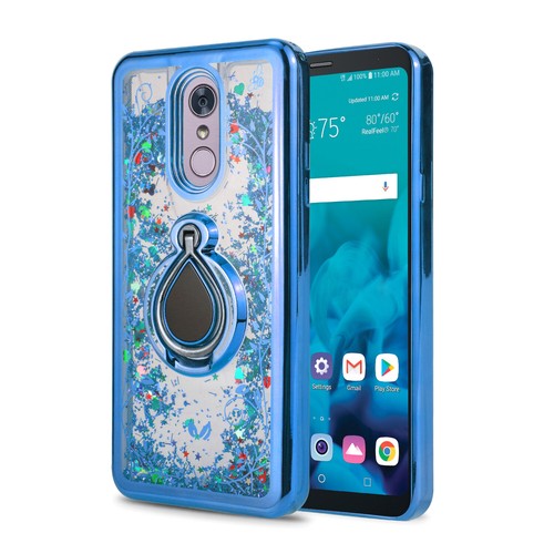 SUMSUNG NOTE 10 Pro Case,Case Liquid Bling Sparkle with Ring Girls Protect case - Zdjęcie 7 z 22