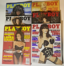 Playboy Magazine Lot &ndash; 2000s Collection &ndash;  Centerfolds Intact
