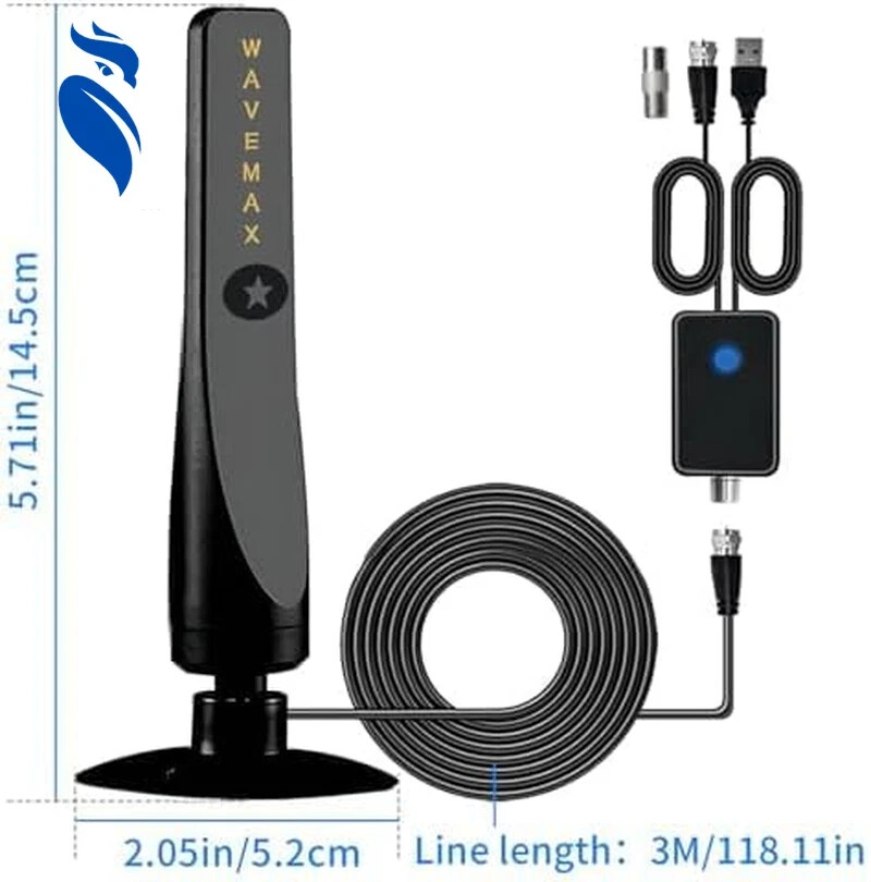 Currys Indoor EKIEUDL 1200+ Mile Reception Amplified UHF, HDTV And