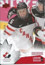 2015-16 UD Team Canada Juniors LAURIANE ROUGEAU #70 Exclusives 058/199