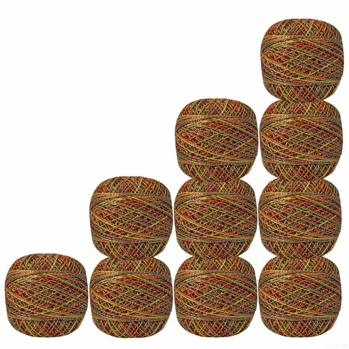 Metallic Crochet Thread Yarn Cross Stitch Knitting Doilies Skeins Lacey Size 20 - Picture 2 of 24