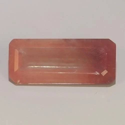 3.07Cts NATURAL BI-COLOUR RED ANDESINE 15.2x6.5x3.9 LOOSE GEMSTONE FREE SHIPPING - Image 2 of 3