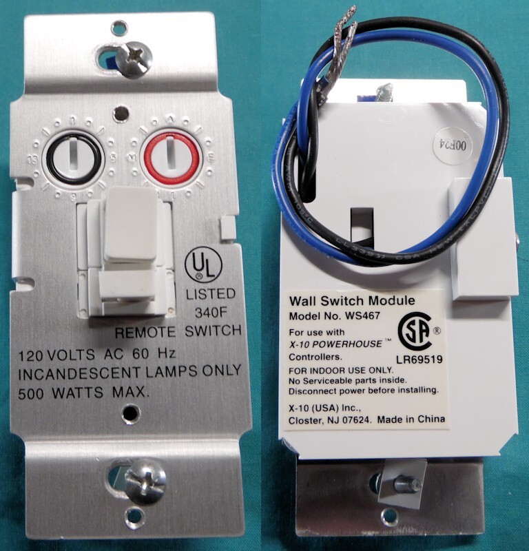 X10 WS467 Wall Switch Module Free Shipping!! eBay