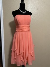 davids bridal dress Pink, peach