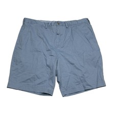 Polo Ralph Lauren Classic Fit 9" Shorts Mens Size 42 Blue Chino Flat Front