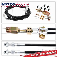 330-9371 Universal Rear Disc/Drum Emergency Parking Brake Cable Kit E-Brake Set