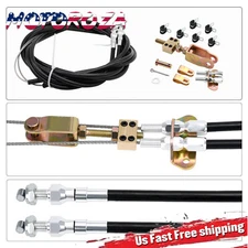 330-9371 Universal Rear Disc/Drum Emergency Parking Brake Cable Kit E-Brake Set