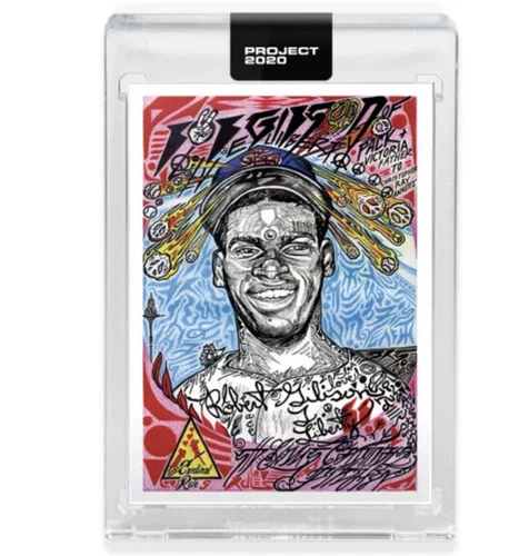 2020 TOPPS PROJECT 2020 #144 BOB GIBSON - BY JK5 - IN HAND