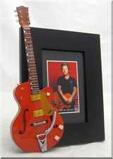 BRIAN SETZER Miniature Guitar Frame Stray Cats