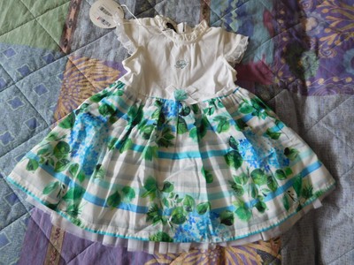 Kleid für Mädchen  von Miss Blumarine  in Größe 74 (9 Monate).  Neu. Wunderschön