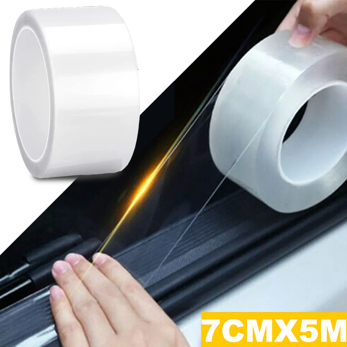 NANO Car Door Tape Anti-Scratch Protector Sill Scuff Cover High Quality