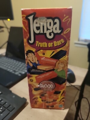 Vintage Jenga Truth or dare Used complete 
