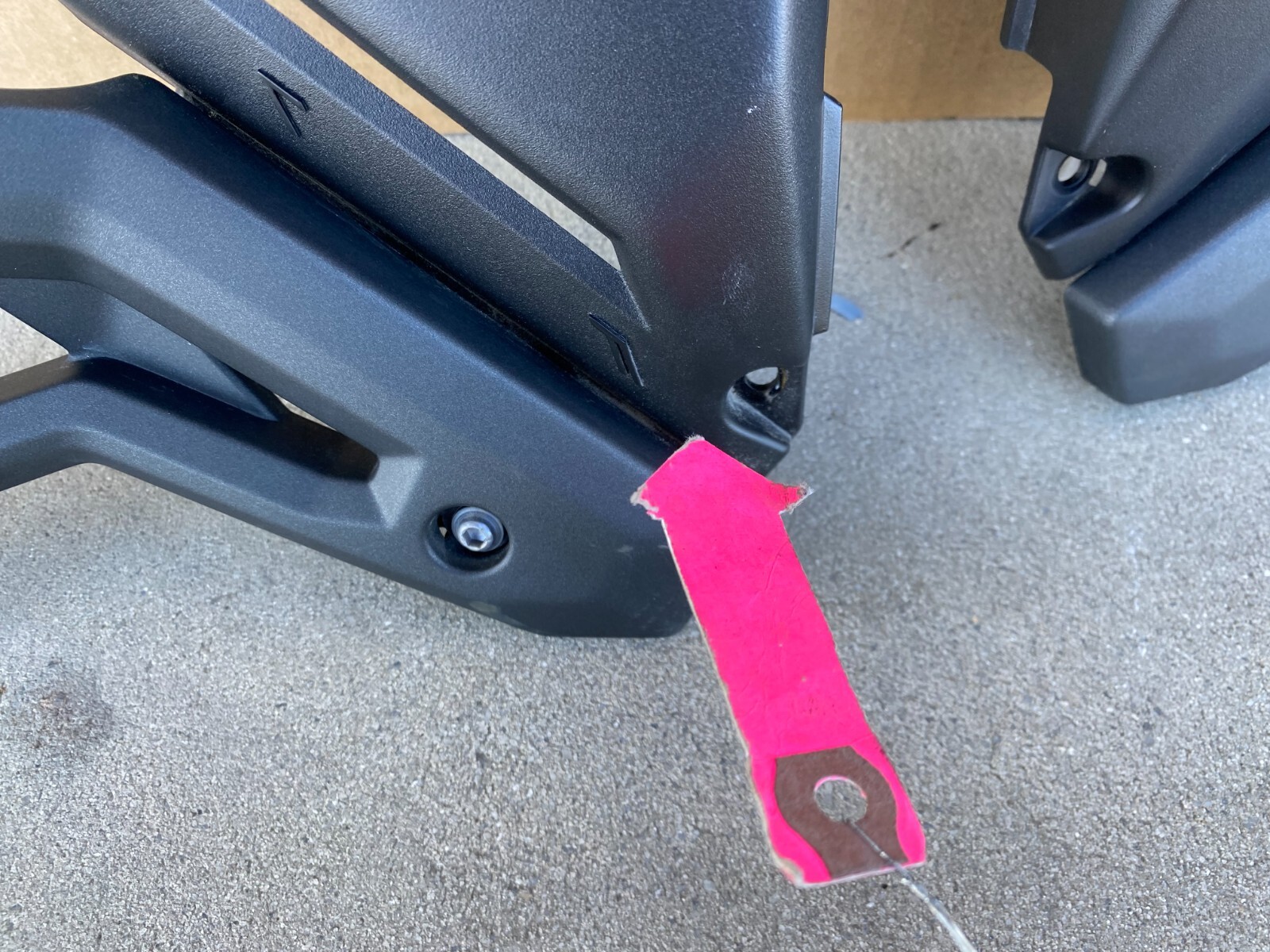 2017-2021 Kawasaki EX650 Fairing Side Cover Left Right Body Foot Frame trim OEM